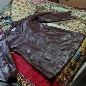 Wilsons Leather Brown Jacket. Sz.L.(midi) Never Been Worn